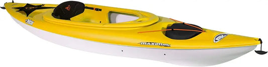 10ft Pelican Maxim 100X Lightweight Sit-In Kayak for One Person - Storage &amp; Comfort Features