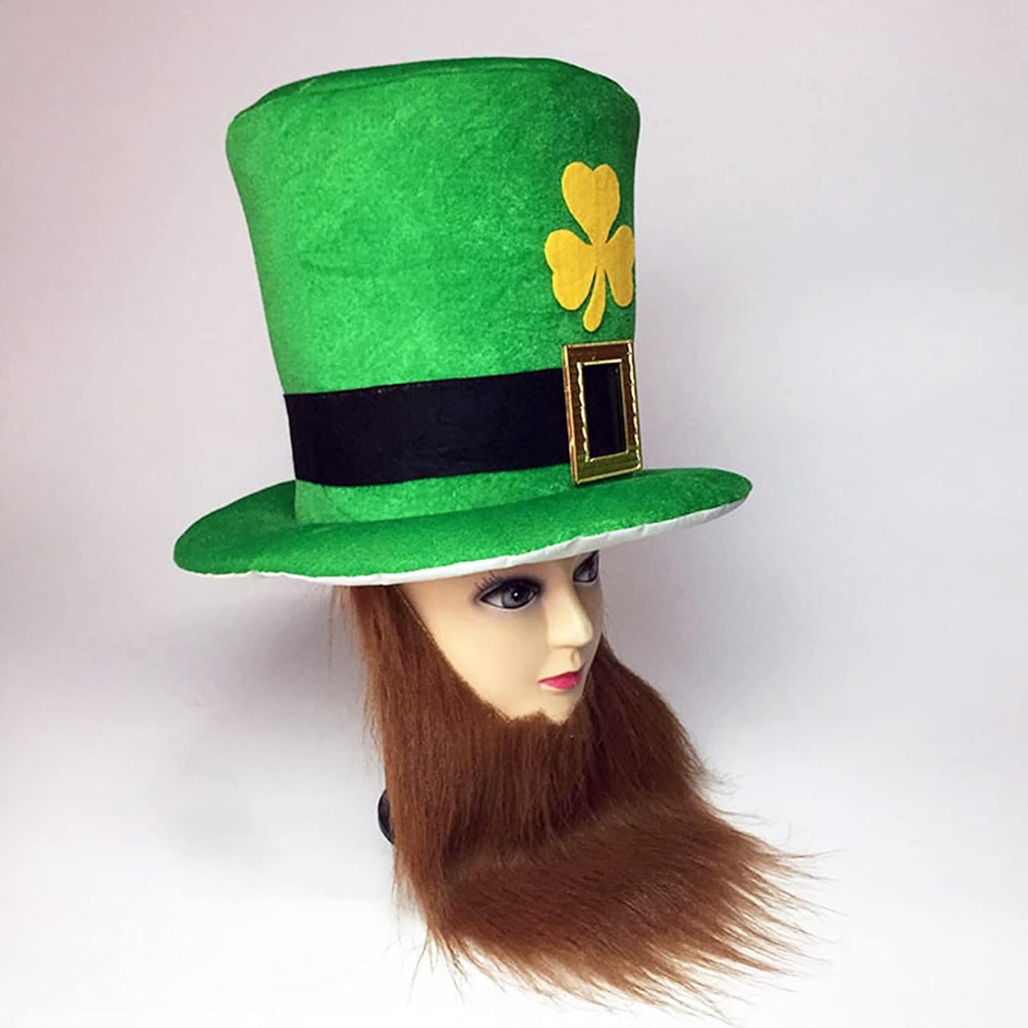 Women Men Green Party Hat for Leprechaun Irish Day Carnival Cosplay Dress Up Party Supplies