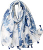 Lightweight Scarves Fashion Flowers Print Women Wrap Scarf Head Shawl