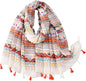 Lightweight Scarves Fashion Flowers Print Women Wrap Scarf Head Shawl