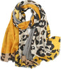 Lightweight Scarves Fashion Flowers Print Women Wrap Scarf Head Shawl