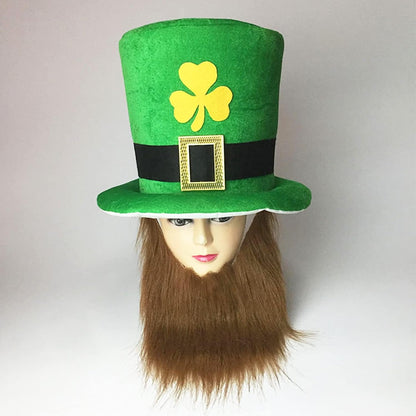 Women Men Green Party Hat for Leprechaun Irish Day Carnival Cosplay Dress Up Party Supplies