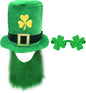 Women Men Green Party Hat for Leprechaun Irish Day Carnival Cosplay Dress Up Party Supplies