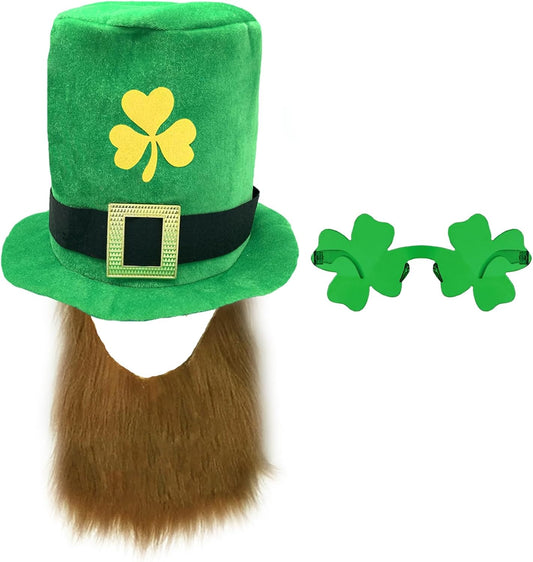 Women Men Green Party Hat for Leprechaun Irish Day Carnival Cosplay Dress Up Party Supplies
