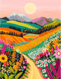 Beach Diamond Painting Kits | DIY Sunset Full Drill Diamond Art Dots for Beginners