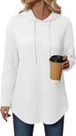 Women Plus Size Sweatshirt. Lightweight Hoodies. Long Sleeve Pullove